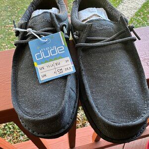 HEY DUDE WALLY YOUTH BLACK Y5 L6